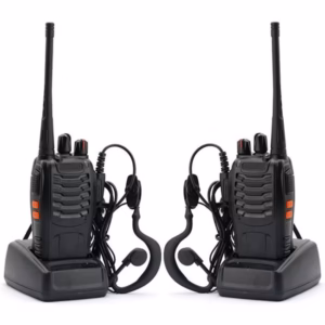 طقم باوفينغ BF-888S لاتصال UHF بوحدتين وهوائيين وشاحنين