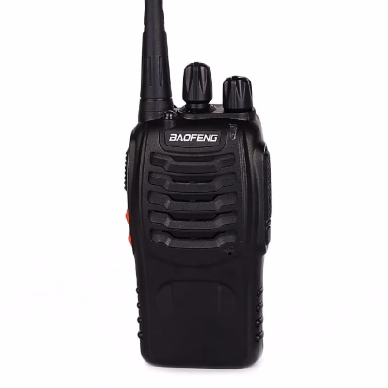 Baofeng BF-888S UHF Two-Way Radio 2-Unit Kit 2 طقم باوفينغ BF-888S لاتصال UHF بوحدتين وهوائيين وشاحنين