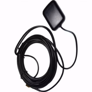هوائي هايتيرا DAM1575A2 GPS أسود بقاعدة مغناطيسية وكابل SMA