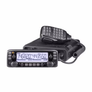 آيكوم IC-2730E جهاز لاسلكي متنقل ثنائي النطاق بشاشة بيضاء