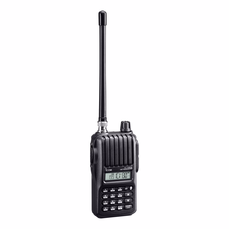 Icom IC-V80 VHF Amateur Handheld Radio 207 Channels 1 راديو آيكوم IC-V80 اليدوي VHF بشاشة LCD مضاءة