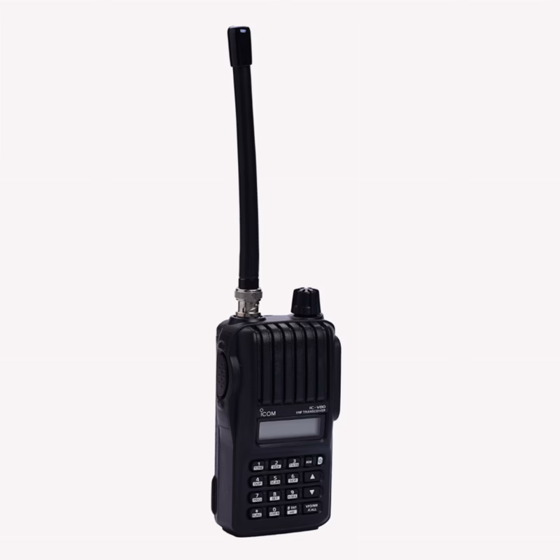 Icom IC-V80 VHF Amateur Handheld Radio 207 Channels 2 راديو آيكوم IC-V80 اليدوي VHF بشاشة LCD مضاءة