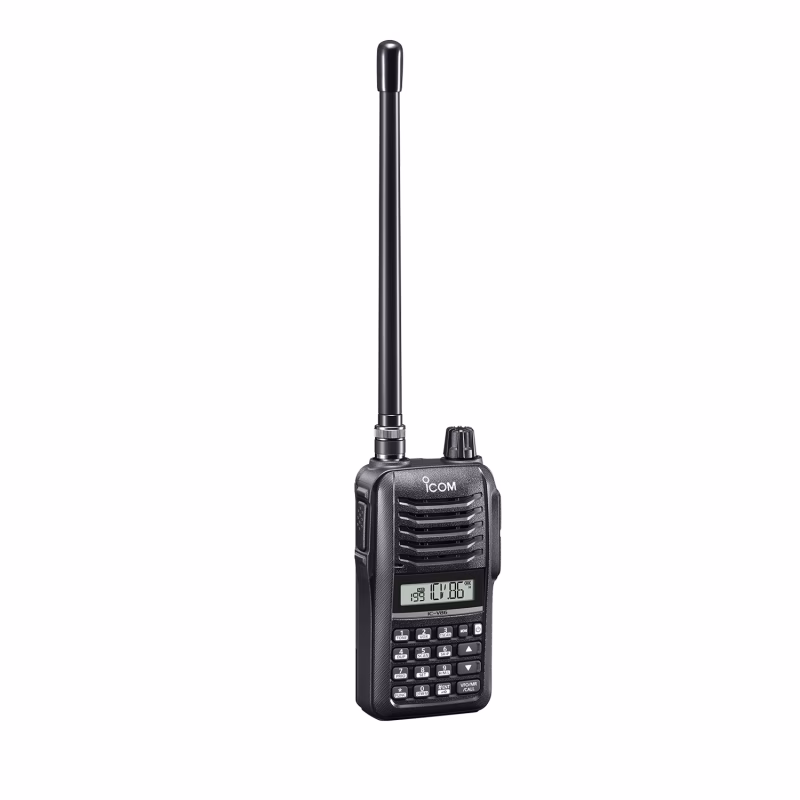 Icom V86 VHF FM Handheld Radio 7 W 1 جهاز لاسلكي آيكوم IC-V86 يدوي VHF بحماية IP54