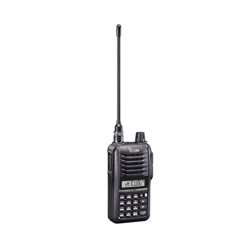 Icom V86 VHF FM Handheld Radio 7 W 2 جهاز لاسلكي آيكوم IC-V86 يدوي VHF بحماية IP54