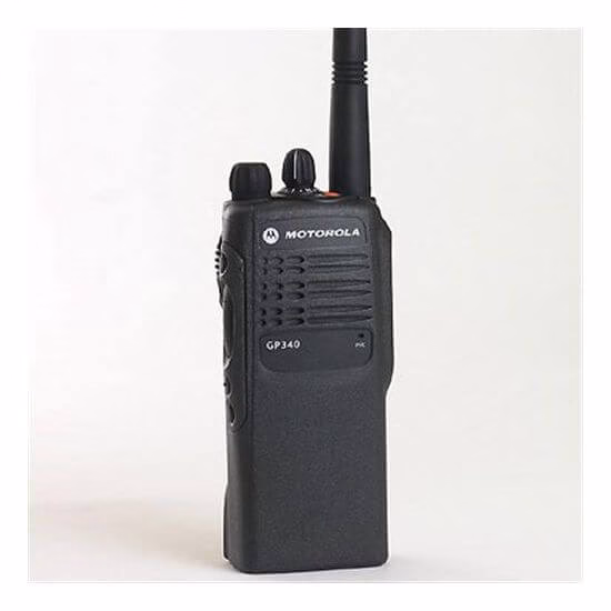 Motorola GP340 16-Channel Analog Handheld Radio 3 Motorola GP340 16-channel analogue handheld two-way radio