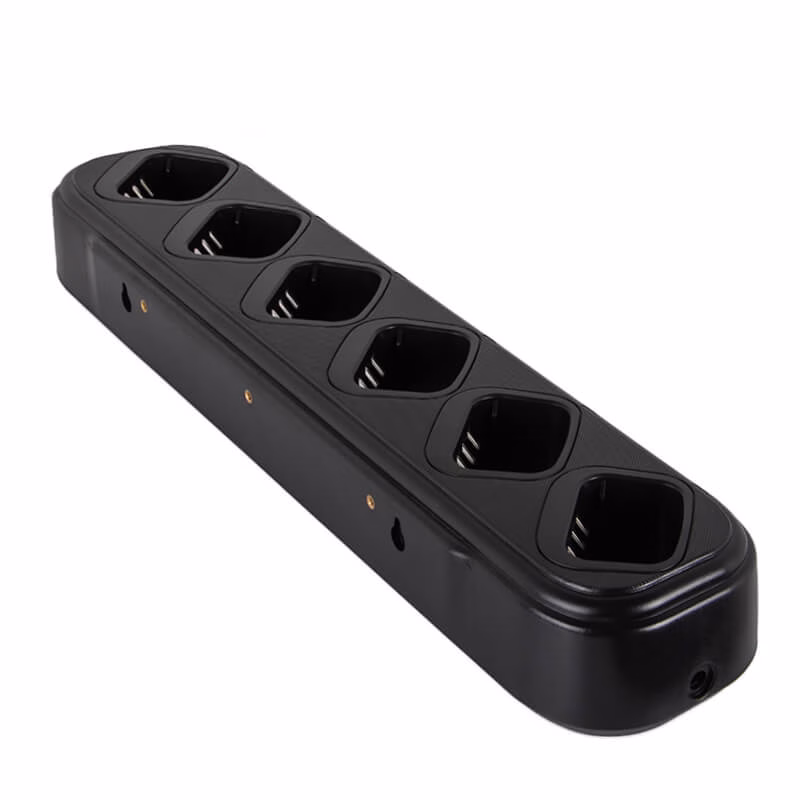 OEM / Unbranded MT777MUC Rapid Radio Charger 6-Port 1 شاحن أجهزة لاسلكية MT777MUC سريع بـ6 منافذ مع مصدر طاقة