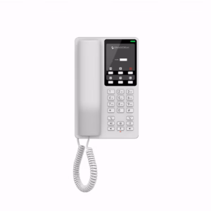 هاتف فندقي Grandstream GHP620W أبيض بشبكة Wi-Fi 6