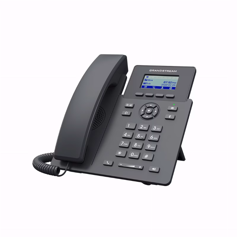 Grandstream GRP2601P 2-Line PoE IP Phone 2 هاتف Grandstream GRP2601P آي بي بتقنية PoE مع السماعة والقاعدة