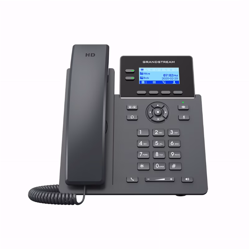 Grandstream GRP2602 2-Line IP Phone 1 هاتف Grandstream GRP2602 IP بخطين اتصال
