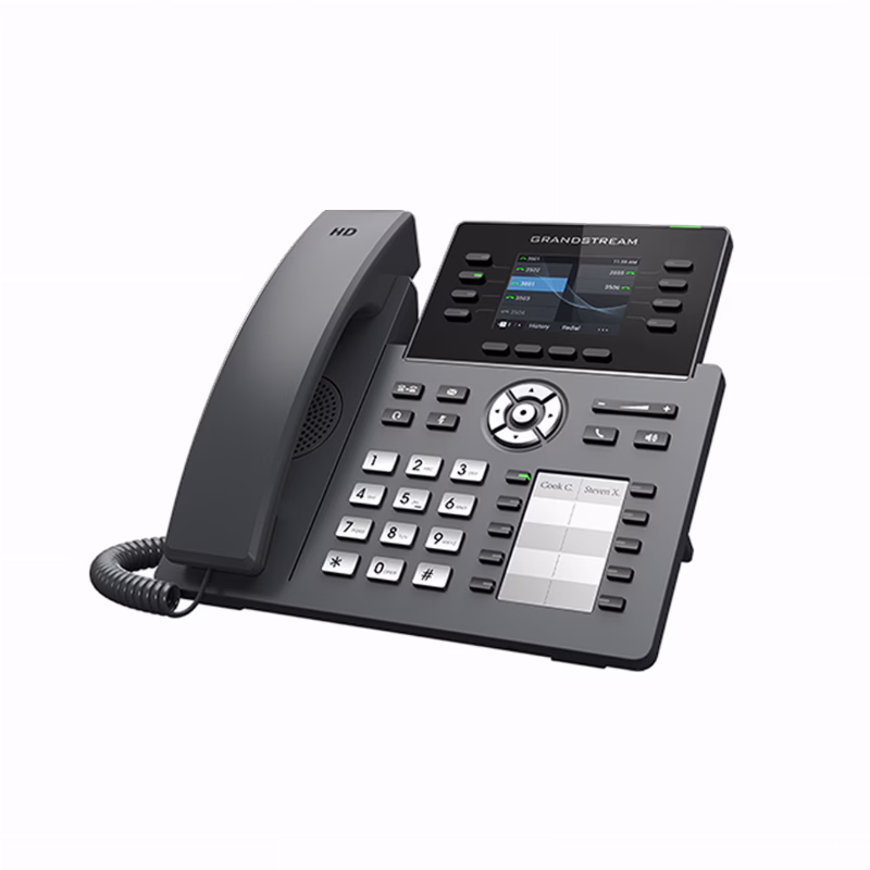 هاتف Grandstream GRP2634 IP بثماني خطوط وPoE 2 هاتف Grandstream GRP2634 بثماني خطوط وشاشة 2.8 بوصة