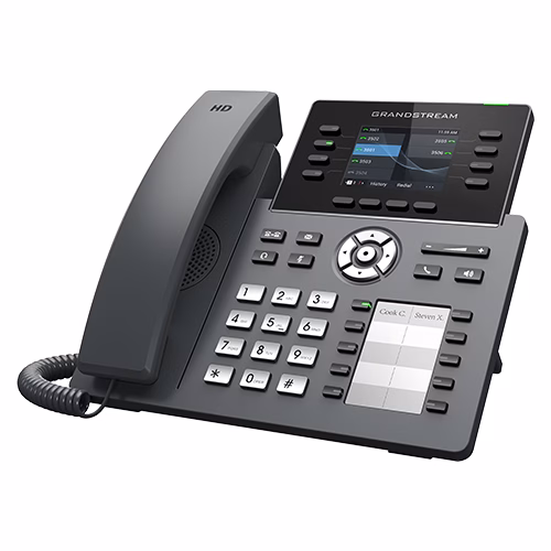 هاتف Grandstream GRP2634 IP بثماني خطوط وPoE 5 هاتف Grandstream GRP2634 بثماني خطوط وشاشة 2.8 بوصة