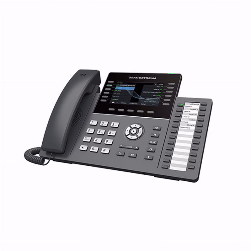 هاتف Grandstream GRP2636 IP باثني عشر خط وPoE 2 هاتف Grandstream GRP2636 باثني عشر خط وشاشة 4.3 بوصة