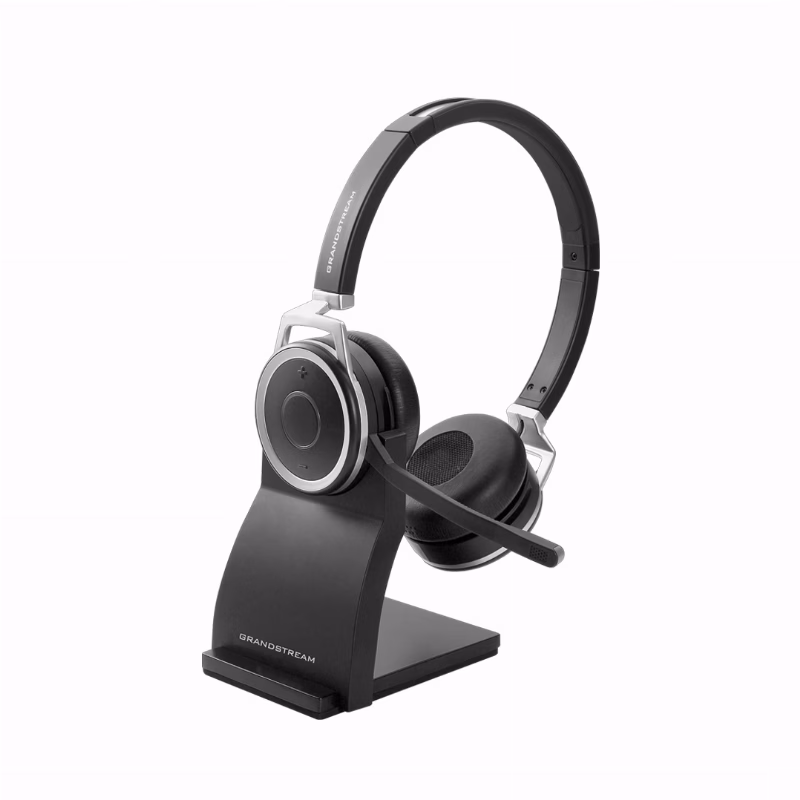 Grandstream GUV3050 Bluetooth Headset 2 سماعة بلوتوث Grandstream GUV3050 مع قاعدة شحن ومحول USB