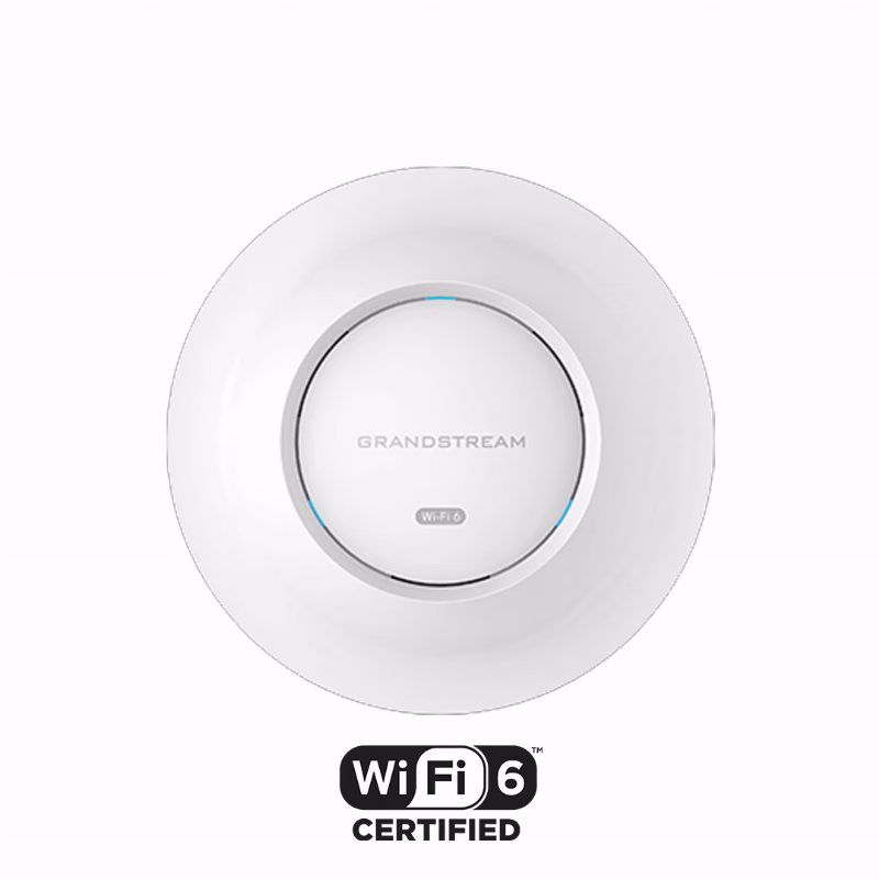 Grandstream GWN7660 Wi-Fi 6 Access Point for 500+ Clients 1 جراندستريم GWN7660 نقطة وصول Wi-Fi 6 داخلية للتركيب السقفي أو الجداري