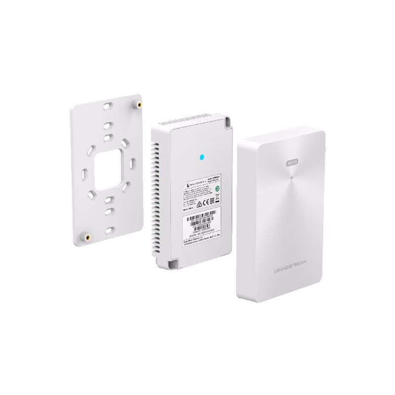Grandstream GWN7661E 3 Gbps In-Wall Wi-Fi 6 AP 2 نقطة وصول جدارية Grandstream GWN7661E Wi-Fi 6