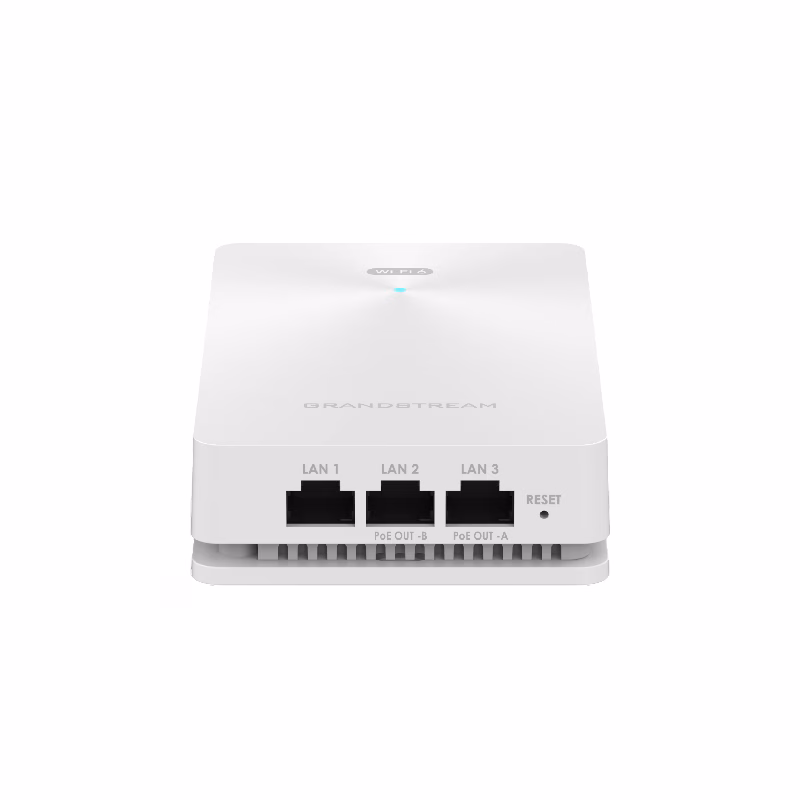 Grandstream GWN7661E 3 Gbps In-Wall Wi-Fi 6 AP 3 نقطة وصول جدارية Grandstream GWN7661E Wi-Fi 6