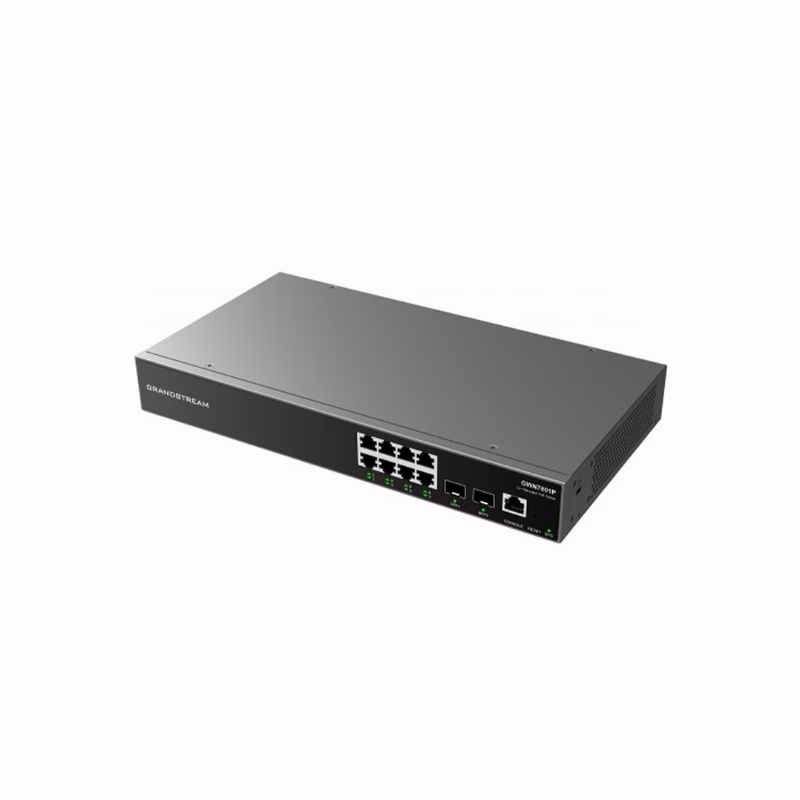 سويتش Grandstream GWN7801P مُدار بتقنية PoE+ 3 سويتش Grandstream GWN7801P مُدار بتقنية PoE