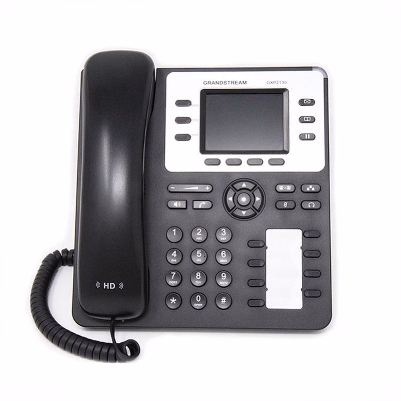 Grandstream GXP2130 Business IP Phone 5 هاتف Grandstream GXP2130 IP بشاشة ملونة