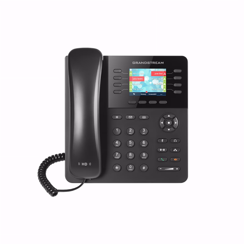 هاتف Grandstream GXP2135 IP للأعمال 2 هاتف Grandstream GXP2135 IP بشاشة ملونة