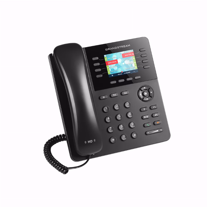 هاتف Grandstream GXP2135 IP للأعمال 3 هاتف Grandstream GXP2135 IP بشاشة ملونة