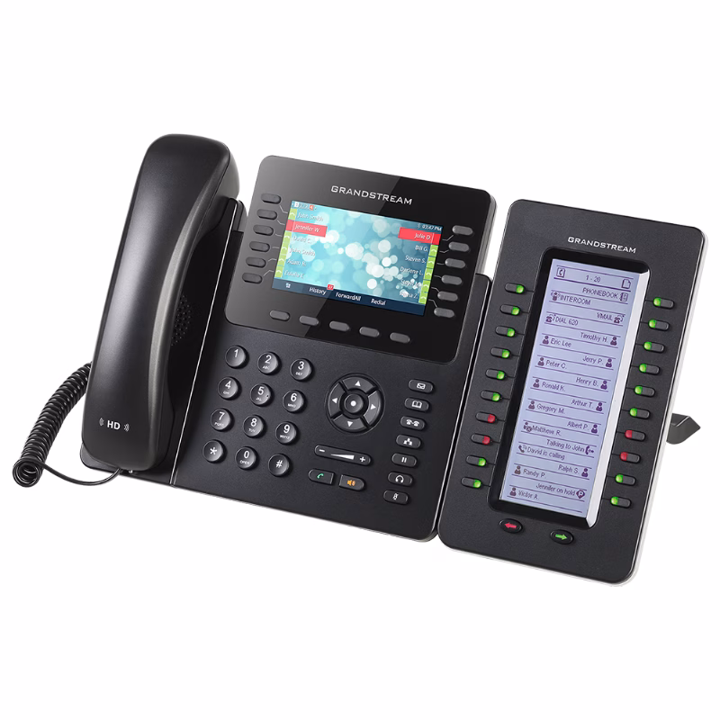 هاتف Grandstream GXP2170 IP للأعمال 5 هاتف Grandstream GXP2170 IP بشاشة ملونة