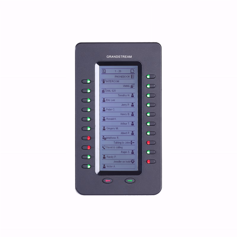 وحدة توسعة Grandstream GXP2200EXT بشاشة LCD 1 وحدة توسعة Grandstream GXP2200EXT بشاشة وأزرار