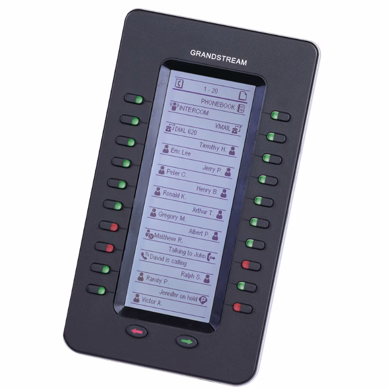 وحدة توسعة Grandstream GXP2200EXT بشاشة LCD 5 وحدة توسعة Grandstream GXP2200EXT بشاشة وأزرار