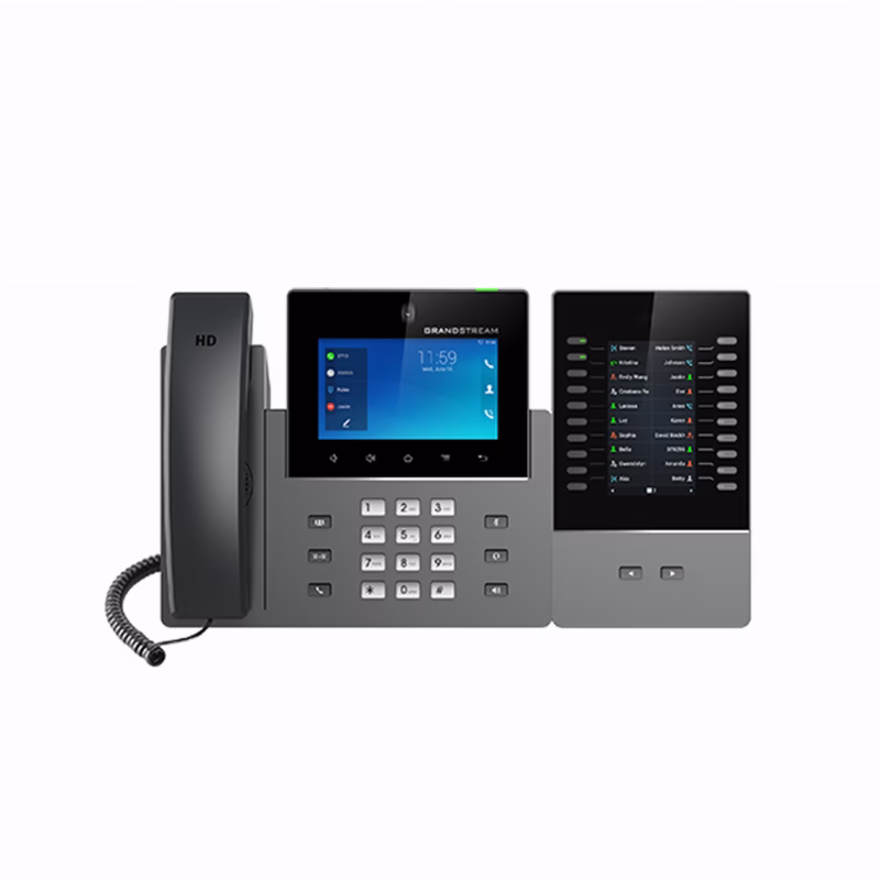 Grandstream GXV3350 Video IP Phone 3 هاتف Grandstream GXV3350 IP مرئي بشاشة لمس
