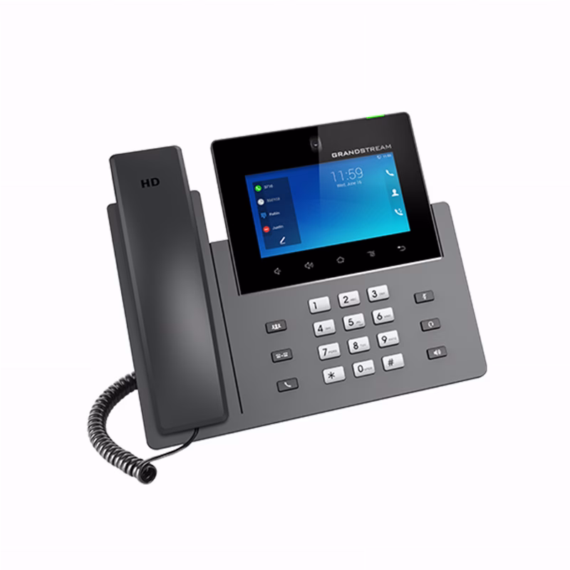 Grandstream GXV3350 Video IP Phone 4 هاتف Grandstream GXV3350 IP مرئي بشاشة لمس