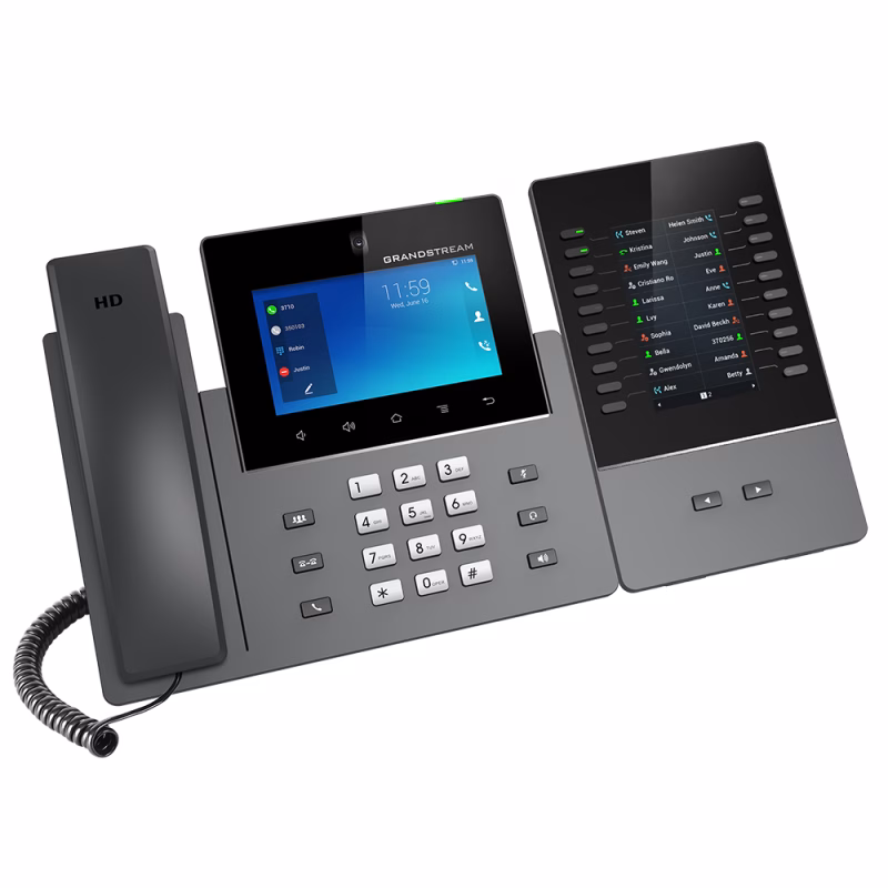 Grandstream GXV3350 Video IP Phone 5 هاتف Grandstream GXV3350 IP مرئي