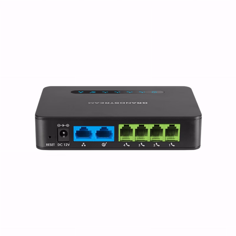 Grandstream HT814 Analog Telephone Adapter 1 محول Grandstream HT814 متعدد منافذ FXS