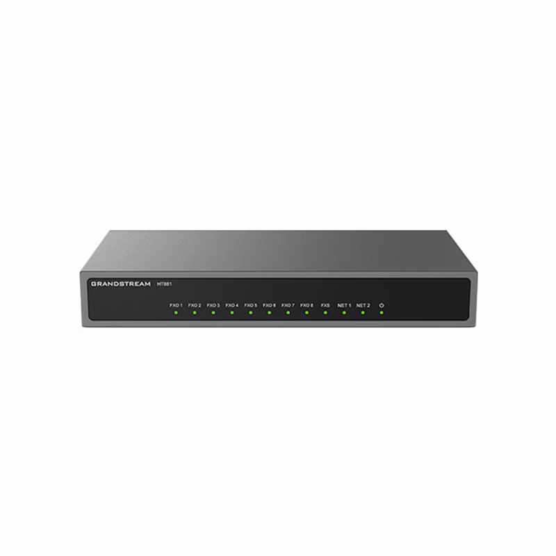 Grandstream HT881 8-Port Analog FXO Gateway 2 بوابة Grandstream HT881 التناظرية بثمانية منافذ FXO