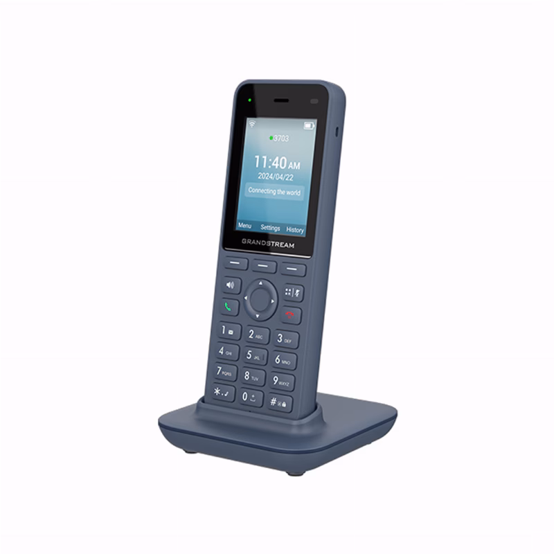 Grandstream WP826 Portable Wi-Fi 6 IP Phone 2 هاتف IP محمول Grandstream WP826 يعمل عبر Wi-Fi 6