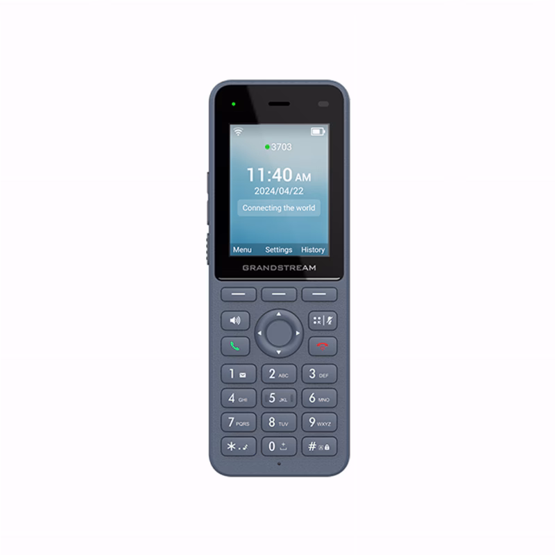Grandstream WP826 Portable Wi-Fi 6 IP Phone 3 هاتف IP محمول Grandstream WP826 يعمل عبر Wi-Fi 6