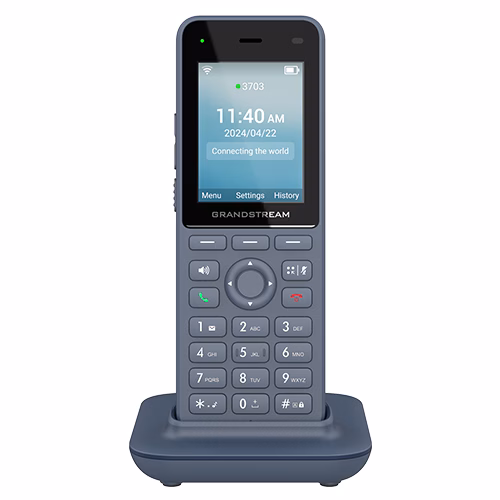 Grandstream WP826 Portable Wi-Fi 6 IP Phone 5 هاتف IP محمول Grandstream WP826 يعمل عبر Wi-Fi 6